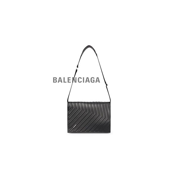 Trænge ind brændstof Intermediate falsk leverandør Balenciaga Messenger-taske til mænd i sort, kopi butikker  Balenciaga poser