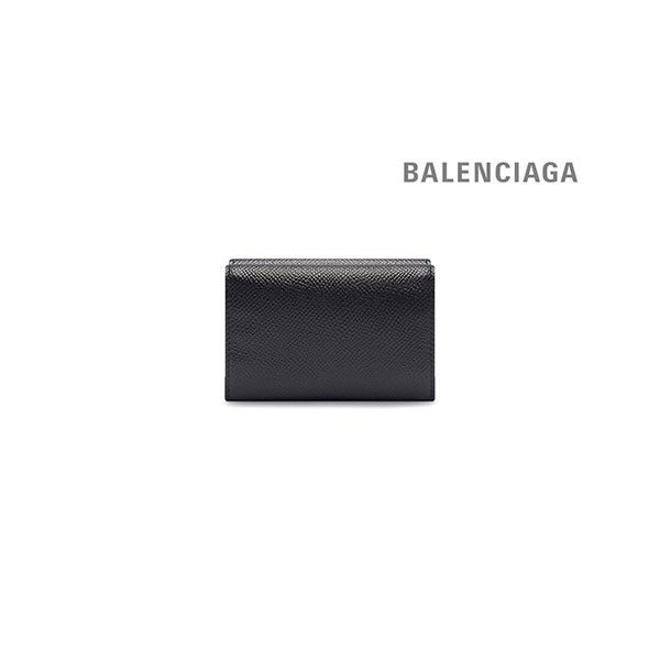 kopi engros Balenciaga Mini-pung til mænd i sort/hvid, replika Balenciaga Tegnebøger Denmark