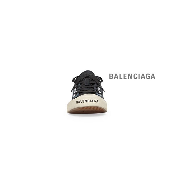 falsk Gratis fragt Balenciaga Paris lavtop sneaker i sort til kopi udsalg Balenciaga sko butikker