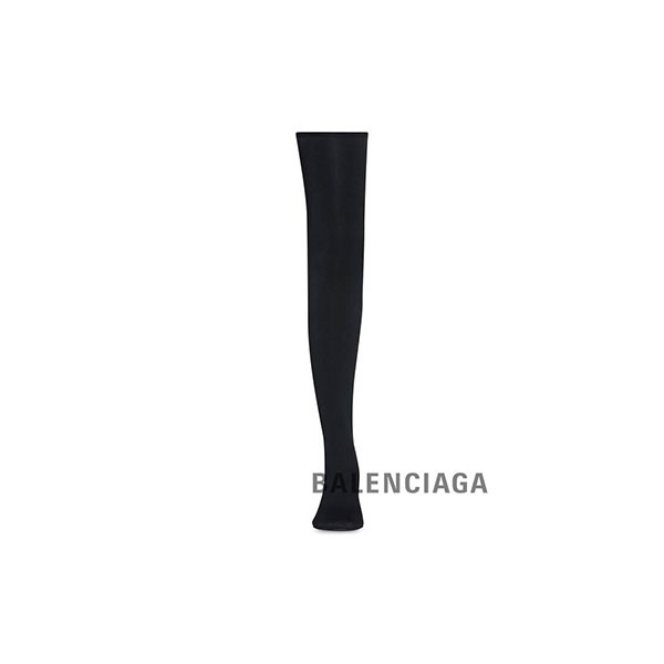 kopi billig Balenciaga Stage 110 mm over-knæ-støvle til sort, Klarering rabat Balenciaga sko